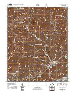 Appalachia Virginia Historical topographic map, 1:24000 scale, 7.5 X 7.5 Minute, Year 2011