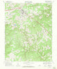 Appomattox Virginia Historical topographic map, 1:24000 scale, 7.5 X 7.5 Minute, Year 1968