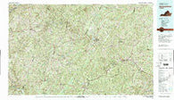 Appomattox Virginia Historical topographic map, 1:100000 scale, 30 X 60 Minute, Year 1979