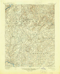 Appomattox Virginia Historical topographic map, 1:125000 scale, 30 X 30 Minute, Year 1892