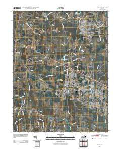 Arcola Virginia Historical topographic map, 1:24000 scale, 7.5 X 7.5 Minute, Year 2010