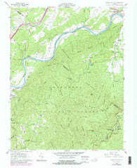 Arnold Valley Virginia Historical topographic map, 1:24000 scale, 7.5 X 7.5 Minute, Year 1961