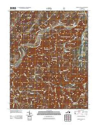 Arnold Valley Virginia Historical topographic map, 1:24000 scale, 7.5 X 7.5 Minute, Year 2011