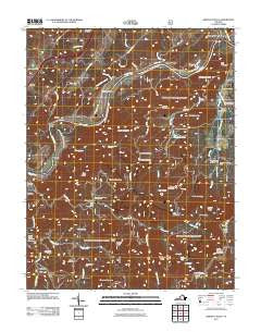 Arnold Valley Virginia Historical topographic map, 1:24000 scale, 7.5 X 7.5 Minute, Year 2011