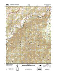 Arnold Valley Virginia Historical topographic map, 1:24000 scale, 7.5 X 7.5 Minute, Year 2013