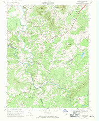 Arrington Virginia Historical topographic map, 1:24000 scale, 7.5 X 7.5 Minute, Year 1969