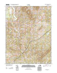 Arrington Virginia Historical topographic map, 1:24000 scale, 7.5 X 7.5 Minute, Year 2013