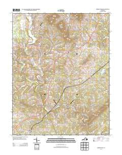 Arrington Virginia Historical topographic map, 1:24000 scale, 7.5 X 7.5 Minute, Year 2013