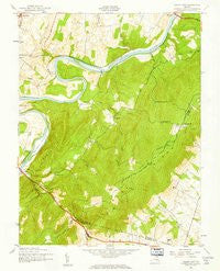 Ashby Gap Virginia Historical topographic map, 1:24000 scale, 7.5 X 7.5 Minute, Year 1943