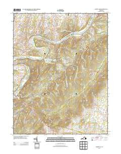 Ashby Gap Virginia Historical topographic map, 1:24000 scale, 7.5 X 7.5 Minute, Year 2013