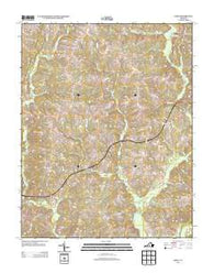 Aspen Virginia Historical topographic map, 1:24000 scale, 7.5 X 7.5 Minute, Year 2013