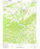 Austinville Virginia Historical topographic map, 1:24000 scale, 7.5 X 7.5 Minute, Year 1965