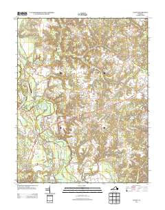 Aylett Virginia Historical topographic map, 1:24000 scale, 7.5 X 7.5 Minute, Year 2013