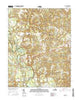 Aylett Virginia Current topographic map, 1:24000 scale, 7.5 X 7.5 Minute, Year 2016