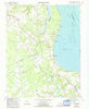 Bacons Castle Virginia Historical topographic map, 1:24000 scale, 7.5 X 7.5 Minute, Year 1969