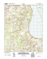 Bacons Castle Virginia Historical topographic map, 1:24000 scale, 7.5 X 7.5 Minute, Year 2013