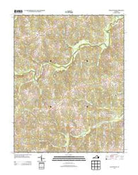 Ballsville Virginia Historical topographic map, 1:24000 scale, 7.5 X 7.5 Minute, Year 2013