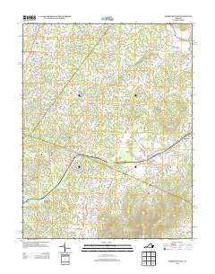Barboursville Virginia Historical topographic map, 1:24000 scale, 7.5 X 7.5 Minute, Year 2013