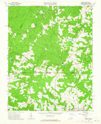 Barley Virginia Historical topographic map, 1:24000 scale, 7.5 X 7.5 Minute, Year 1963