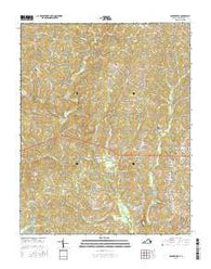 Baskerville Virginia Current topographic map, 1:24000 scale, 7.5 X 7.5 Minute, Year 2016