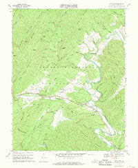 Bath Alum Virginia Historical topographic map, 1:24000 scale, 7.5 X 7.5 Minute, Year 1968