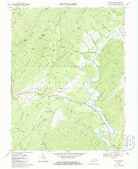 Bath Alum Virginia Historical topographic map, 1:24000 scale, 7.5 X 7.5 Minute, Year 1968