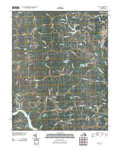 Beach Virginia Historical topographic map, 1:24000 scale, 7.5 X 7.5 Minute, Year 2010