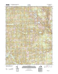 Beach Virginia Historical topographic map, 1:24000 scale, 7.5 X 7.5 Minute, Year 2013