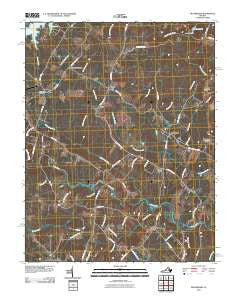 Beaverdam Virginia Historical topographic map, 1:24000 scale, 7.5 X 7.5 Minute, Year 2010