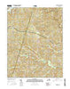 Beaverdam Virginia Current topographic map, 1:24000 scale, 7.5 X 7.5 Minute, Year 2016