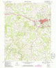 Bedford Virginia Historical topographic map, 1:24000 scale, 7.5 X 7.5 Minute, Year 1967