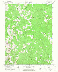 Belmont Virginia Historical topographic map, 1:24000 scale, 7.5 X 7.5 Minute, Year 1966