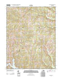 Belmont Virginia Historical topographic map, 1:24000 scale, 7.5 X 7.5 Minute, Year 2013