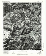 Bent Mountain Virginia Historical topographic map, 1:24000 scale, 7.5 X 7.5 Minute, Year 1977