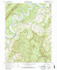 Bentonville Virginia Historical topographic map, 1:24000 scale, 7.5 X 7.5 Minute, Year 1966