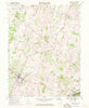 Berryville Virginia Historical topographic map, 1:24000 scale, 7.5 X 7.5 Minute, Year 1968