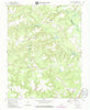Beulahville Virginia Historical topographic map, 1:24000 scale, 7.5 X 7.5 Minute, Year 1968
