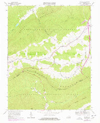 Big Bend Virginia Historical topographic map, 1:24000 scale, 7.5 X 7.5 Minute, Year 1968