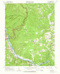 Big Island Virginia Historical topographic map, 1:24000 scale, 7.5 X 7.5 Minute, Year 1965