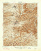 Blacksburg Virginia Historical topographic map, 1:62500 scale, 15 X 15 Minute, Year 1937