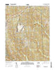 Blackstone East Virginia Current topographic map, 1:24000 scale, 7.5 X 7.5 Minute, Year 2016