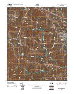 Blackstone West Virginia Historical topographic map, 1:24000 scale, 7.5 X 7.5 Minute, Year 2010