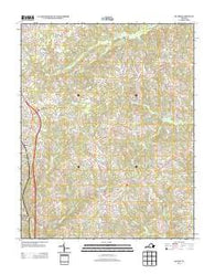 Blairs Virginia Historical topographic map, 1:24000 scale, 7.5 X 7.5 Minute, Year 2013