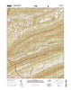 Bland Virginia Current topographic map, 1:24000 scale, 7.5 X 7.5 Minute, Year 2016