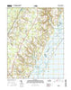 Bloxom Virginia Current topographic map, 1:24000 scale, 7.5 X 7.5 Minute, Year 2016