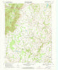 Bluemont Virginia Historical topographic map, 1:24000 scale, 7.5 X 7.5 Minute, Year 1970