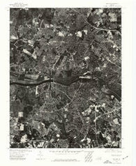 Bon Air Virginia Historical topographic map, 1:24000 scale, 7.5 X 7.5 Minute, Year 1974