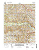 Bon Air Virginia Current topographic map, 1:24000 scale, 7.5 X 7.5 Minute, Year 2016