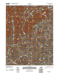 Boonsboro Virginia Historical topographic map, 1:24000 scale, 7.5 X 7.5 Minute, Year 2010