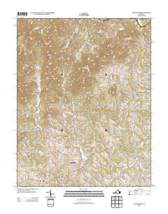 Boonsboro Virginia Historical topographic map, 1:24000 scale, 7.5 X 7.5 Minute, Year 2013